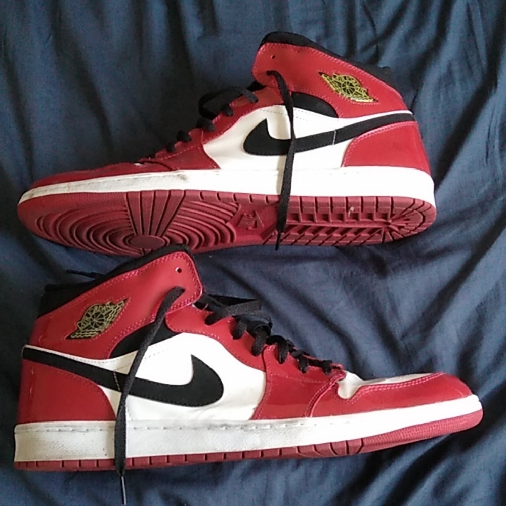 Air Jordan 1 Retro Patent "Chicago Bulls", 2003
